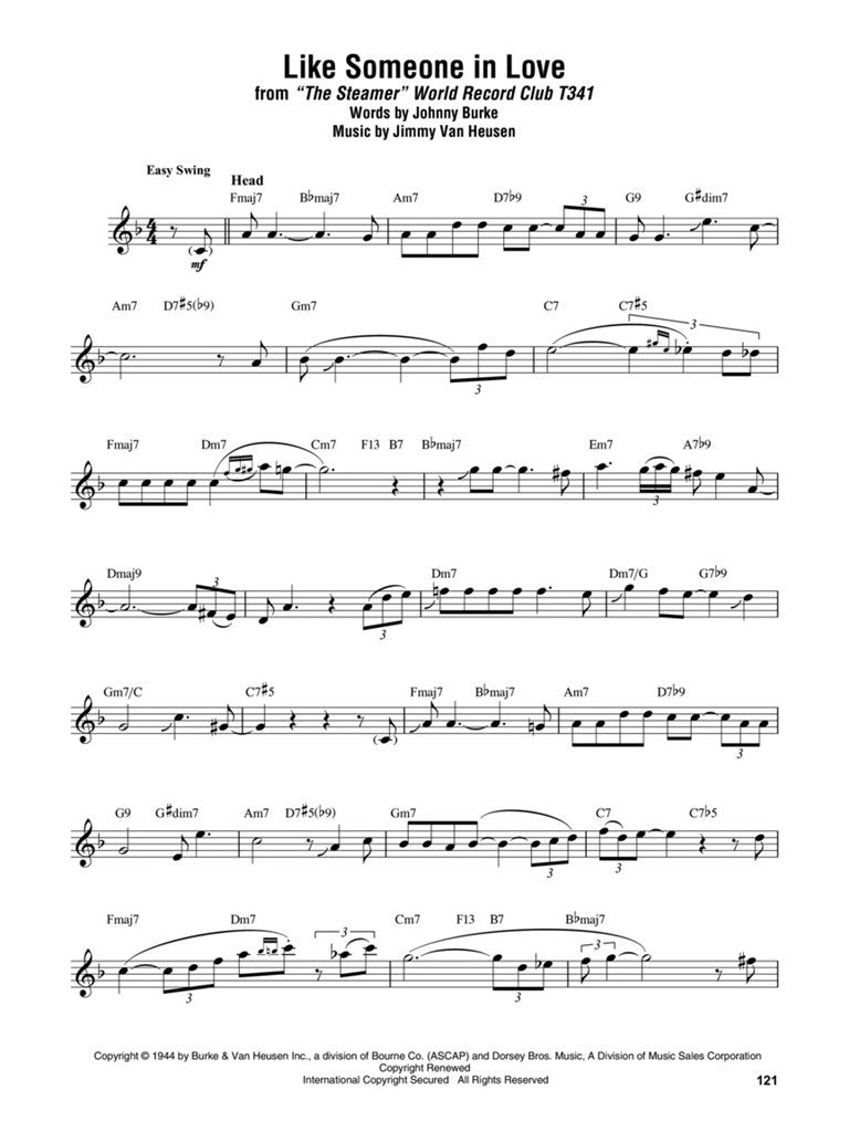 Stan Getz Omnibook - Eb Instruments