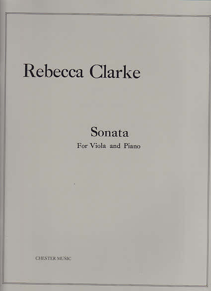 Clarke R. - Sonate für Viola und Klavier