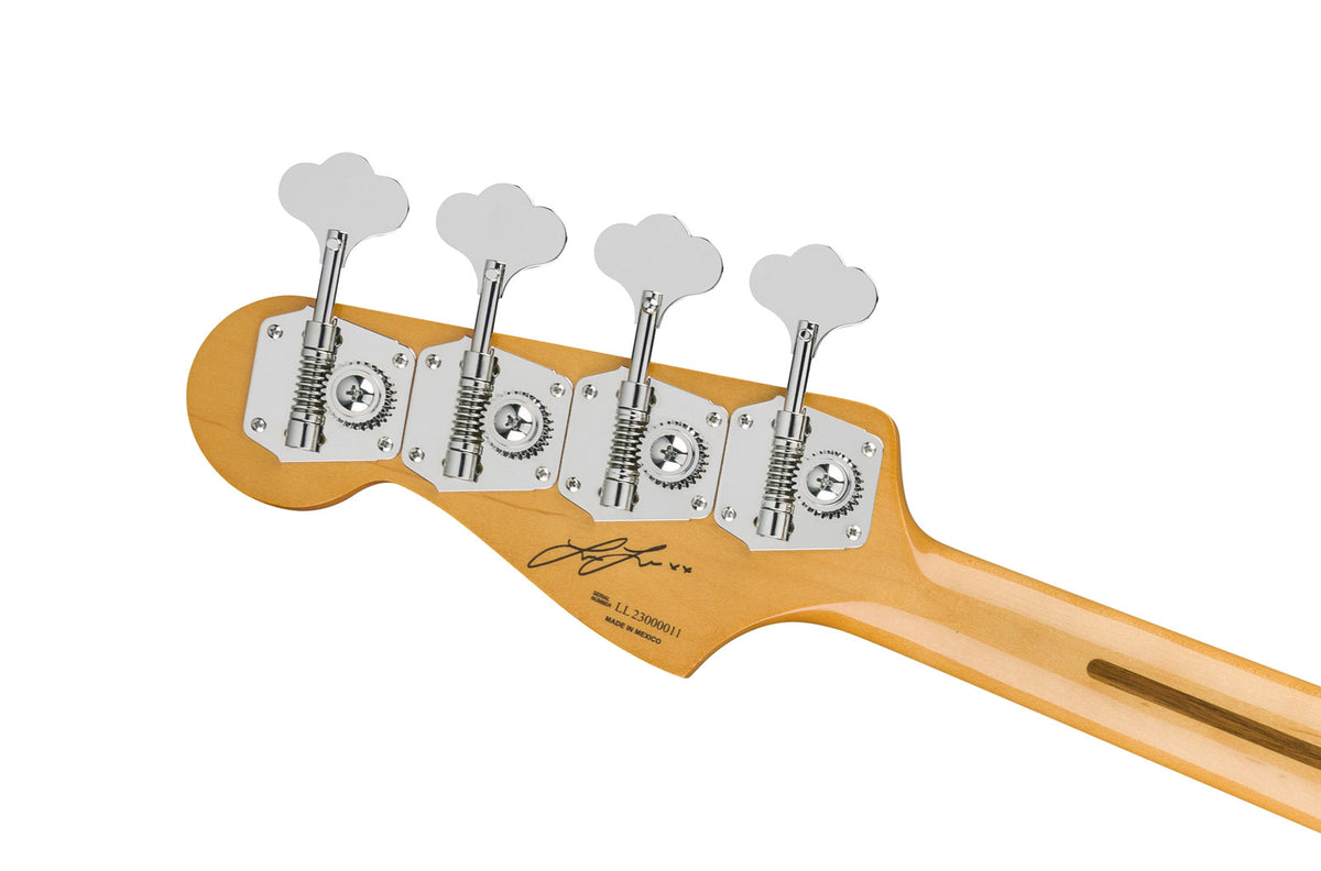 Jazz Bass RW LTD Signature Laura Lee Vintage-Weiß