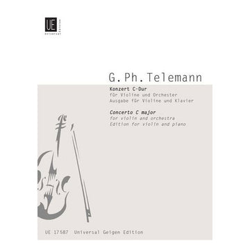 TELEMANN G.P. - KONZERT C MAJ - VIOLIN AND ORCHESTRA