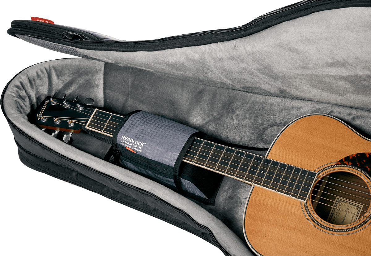 Doppel-Gigbag Folk + Elektrisch - M80 Klassisch Schwarz