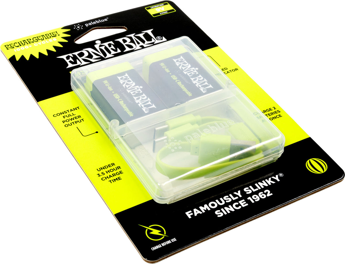 9v rechargeable batteries via USB-C