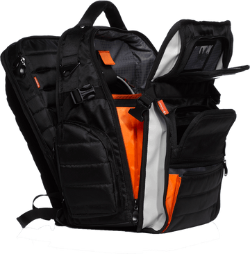 Flyby DJ Rucksack schwarz