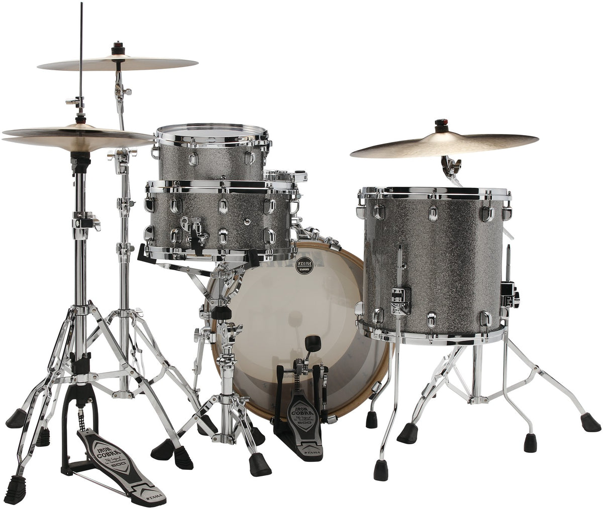 WBR30RS-SSS - Starclassic Walnuss/Birke Fusion 20" Rauchiges Silber glitzernd