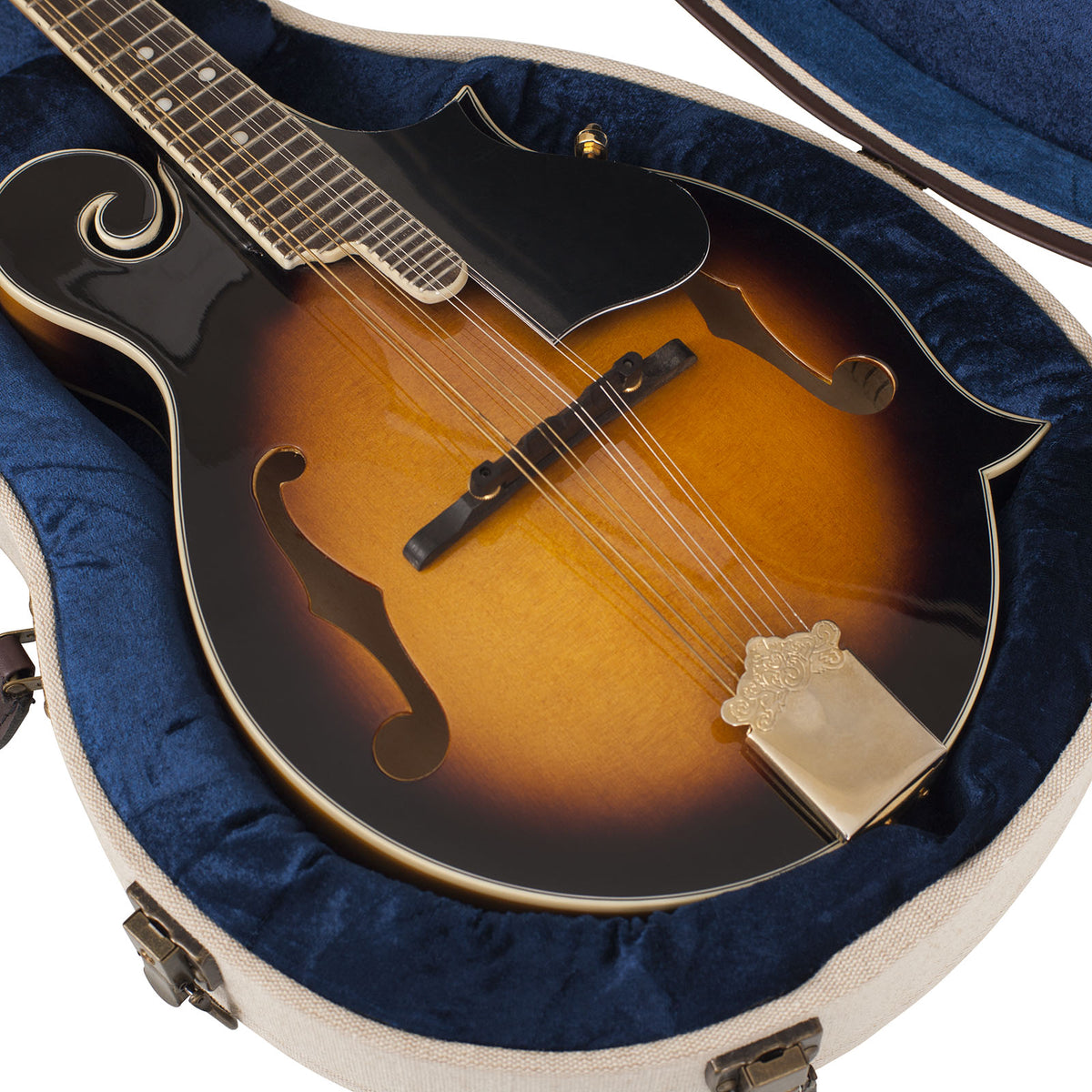 Beiger Deluxe-Holz-Mandolinenkoffer - GW