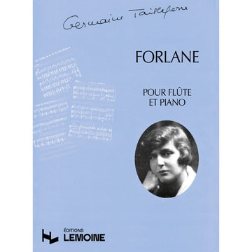 Tailleferre G. - Forlane - Flöte Klavier