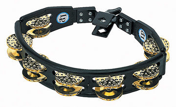LP179 - TAMBOURINE CYCLOP BRASS HAMMERED MOUNTABLE