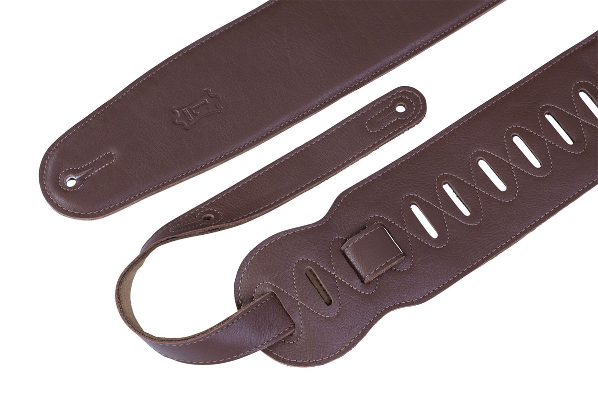 Gepolstertes Leder Mit Wildleder-Rückseite Für Bass 9Cm - Braun