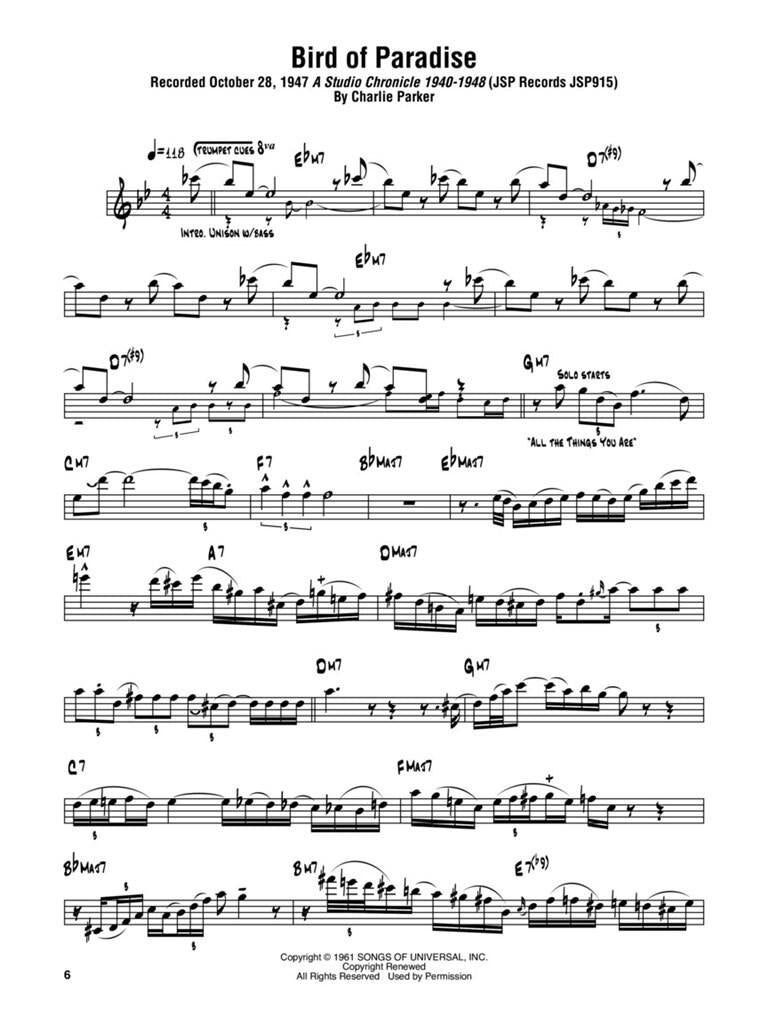 Parker Charlie - Omnibook Vol.2 En Sib