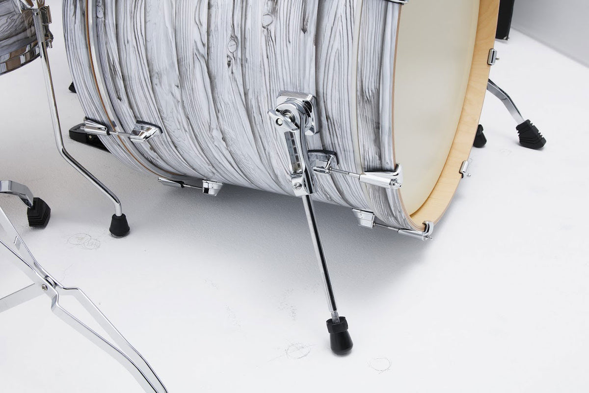 SUPERSTAR CLASSIC STAGE 22 DRUM KIT ICE ASH WRAP