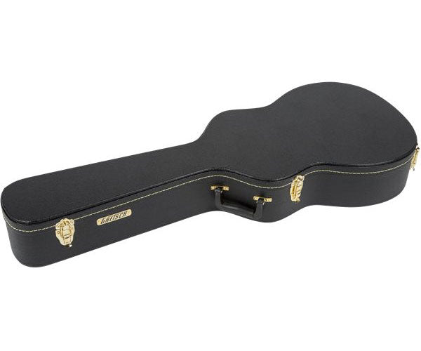 G6296 Rundhals-Resonator-Flattop-Koffer, schwarz