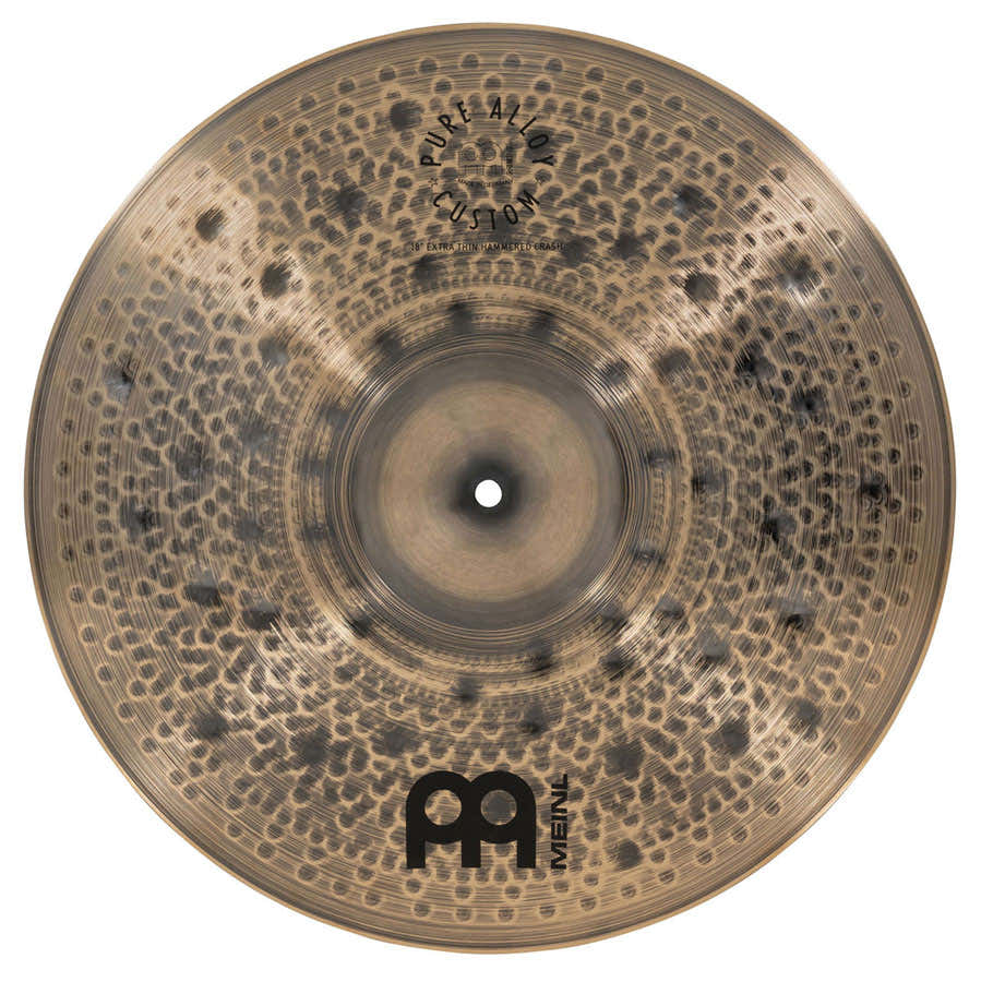 18" PURE ALLOY CUSTOM EXTRA THIN HAMMERED CRASH