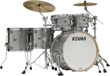 WBR52RZS-SSS - Starclassic Walnut/Birch Studio 22" Rauchiges Silber mit Glitzereffekt