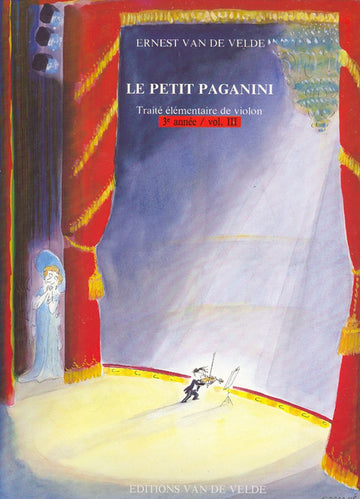 VAN DE VELDE ERNEST - PETIT PAGANINI VOL.3 - VIOLON