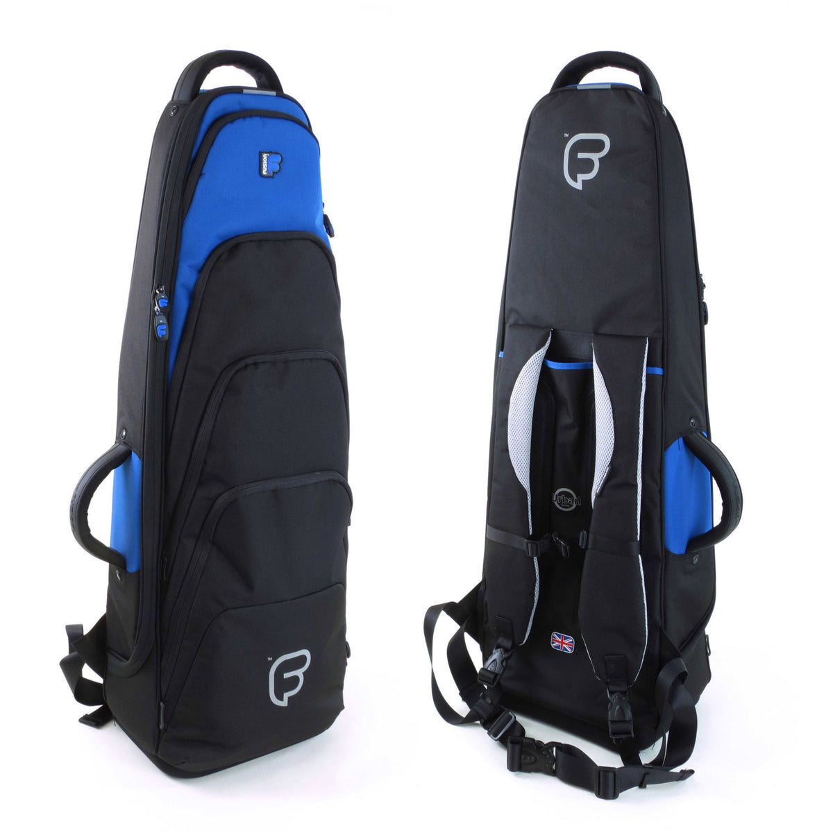 Urban Black/Blue Trombone Case