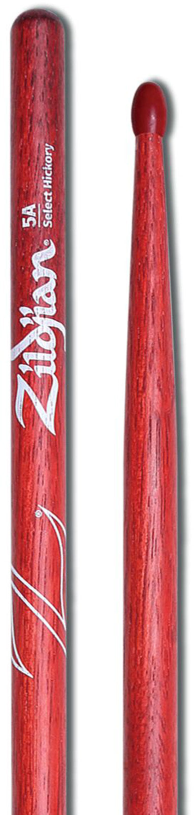 HICKORY SERIES - 5A NYLON RED - NATURAL DRUMSTICK