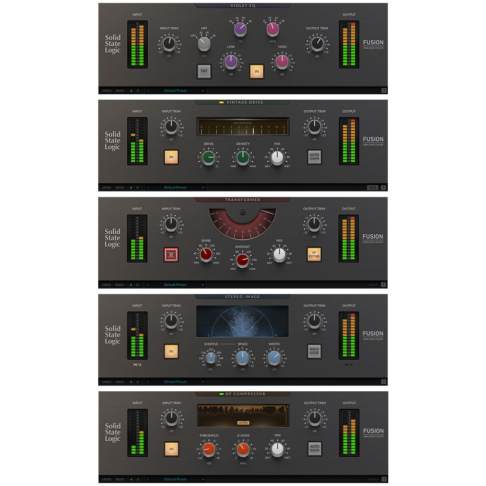 Solid State Logic SSL Fusion Full Bundle