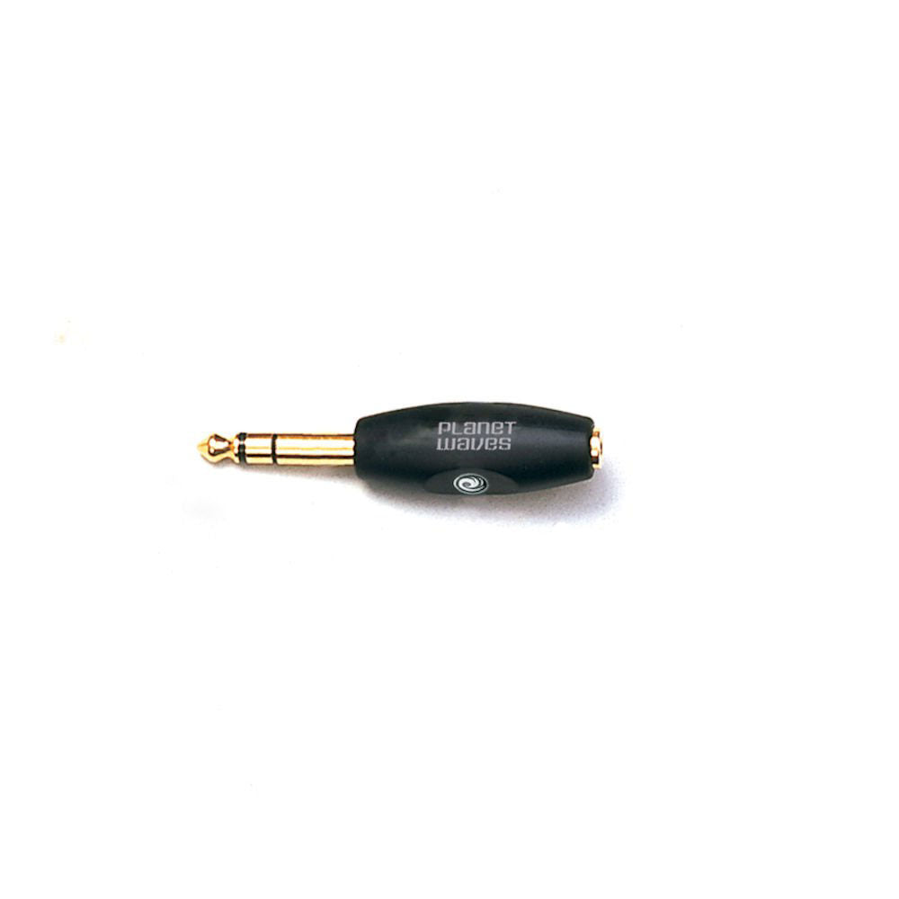D'ADDARIO 1/8 Inch weiblicher Stereo- auf 1/4 Inch männlicher Stereo-Adapter