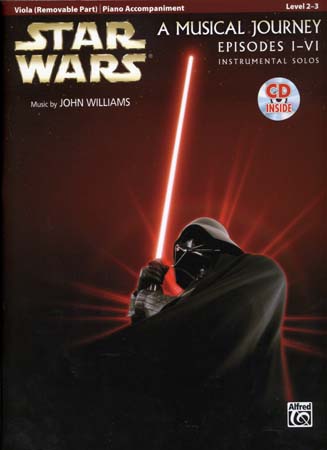 Star Wars Musical Journey Episodes I - Vi Viola/piano Acc. + CD