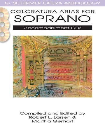 Coloratura Arias For Soprano - 2 Accompaniment Cds