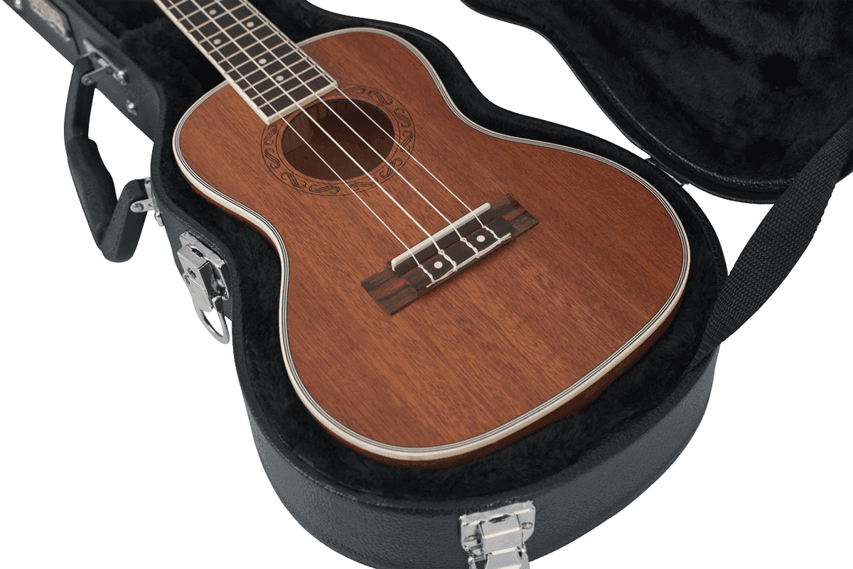 Concert-Ukulele-Koffer Aus Holz - GWE