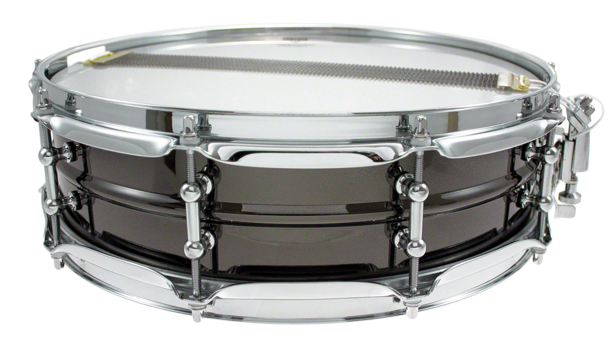 BK-4014SH - BLACK DAWG 14" X 4" SNARE DRUM - BRASS SHELL