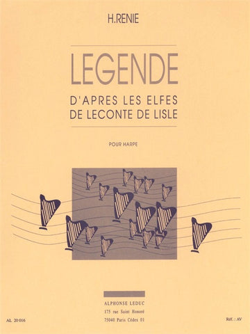 Légende d'apres les elfes de Leconte de Lisle
