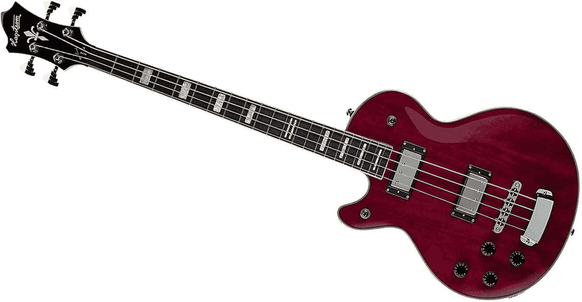 Linkshaender Swede Bass Cherry Red
