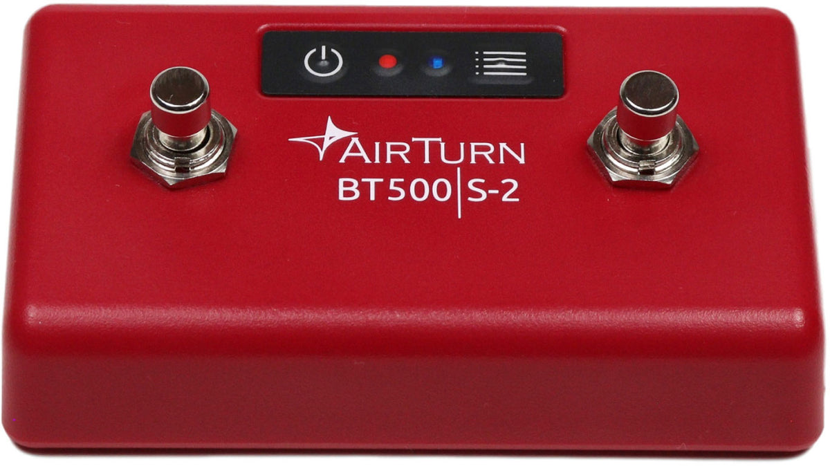 Airturn BT500S 2-Fußschalter-Controller