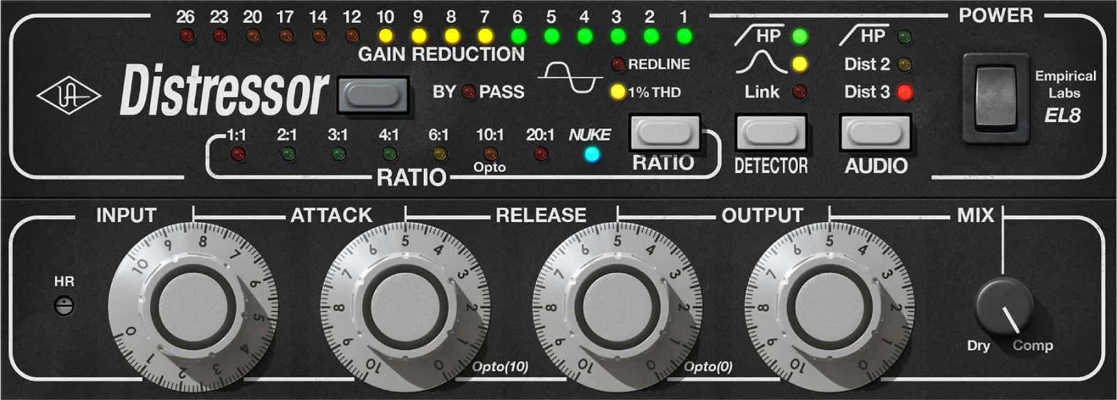 UAD Empirical Labs EL8 Distressor Kompressor