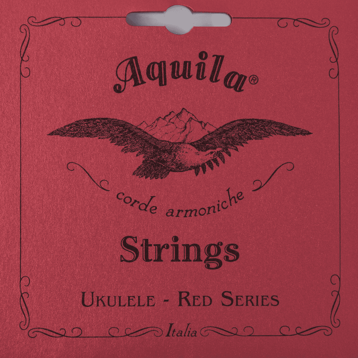 Aquila Reds Satz Soprano-Ukulele GCEA G Tief