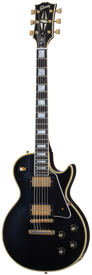Les Paul Custom 1968 Neuauflage Ultra leicht gealtertes Ebenholz CSHR