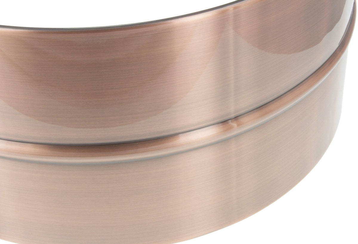 Sbbc14055 14" X 5.5" Messingkessel Mit Gebürsteter Kupferoberfläche Snare Drum