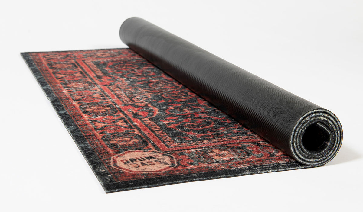 Teppich Vintage Persian 1.30 X 0.90M Rutschfest - Schwarz Rot