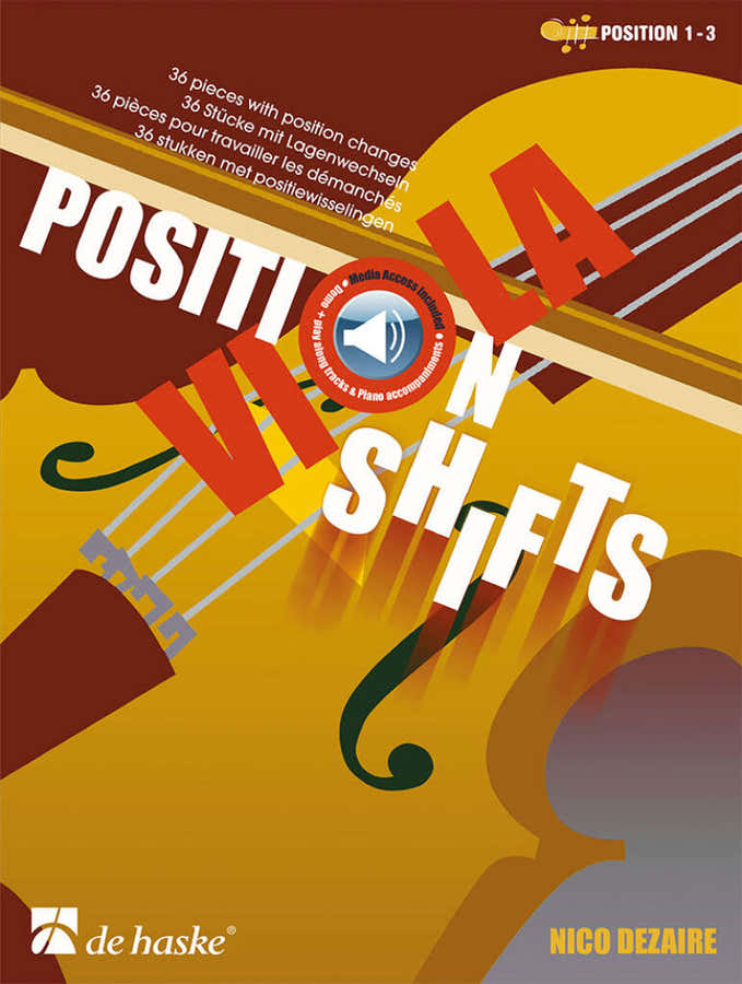DEZAIRE NICCO - VIOLA POSITION SHIFTS + Audio - ALTO