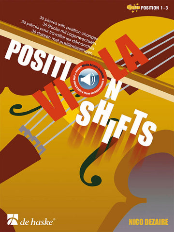 Dezaire Nicco - Viola Position Shifts + Audio - Alto