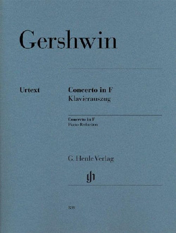 George Gershwin - Konzert in F-Dur für Klavier und Orchester - Klavier zu 4 Händen