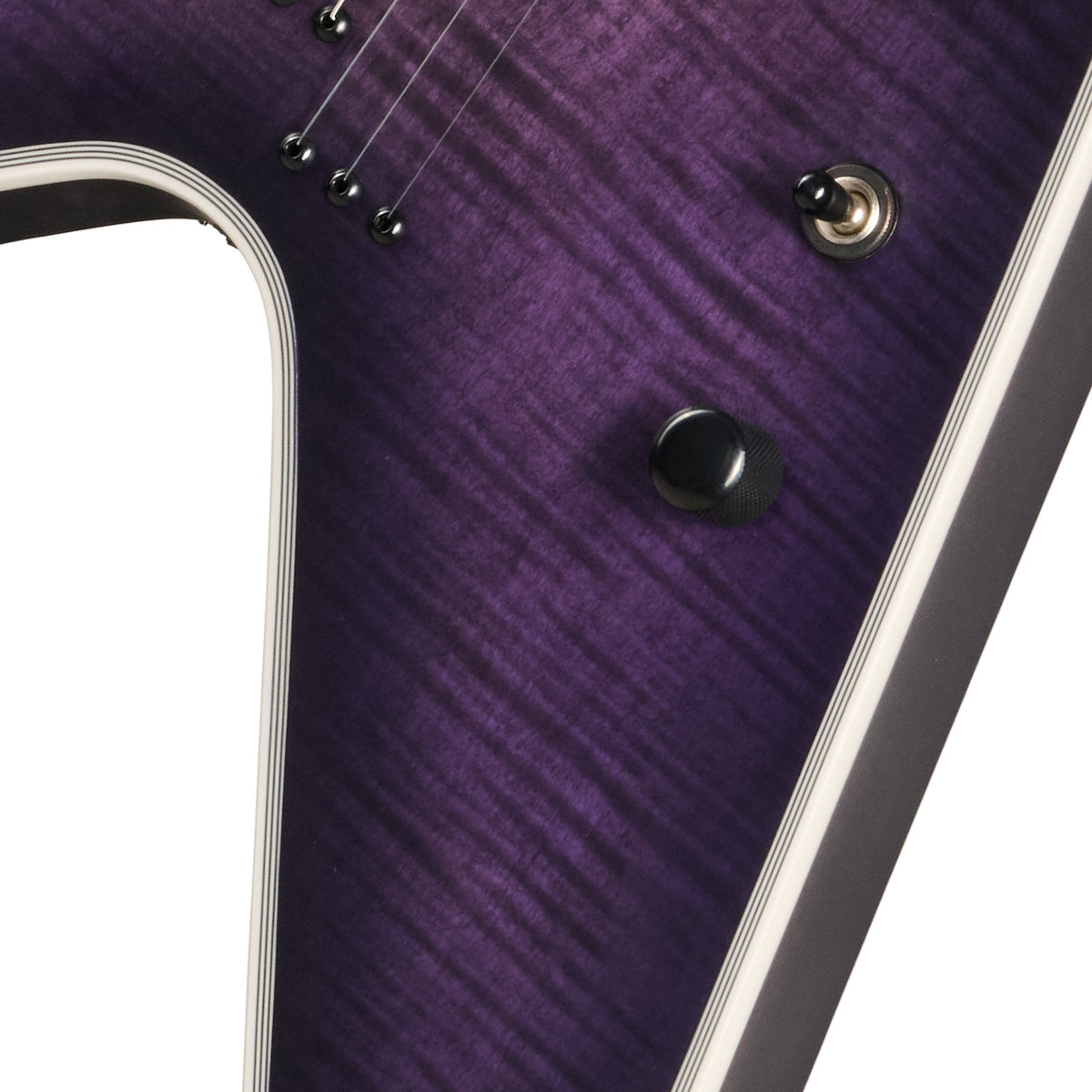 Flying V Prophecy Orchid Bloom Satin