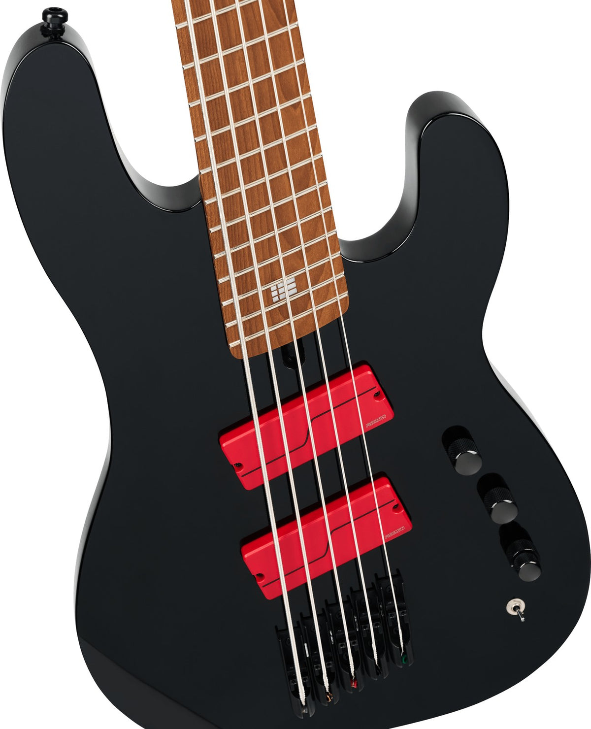 Sleep Token III Signature Pro-Mod San Dimas Bass V, Karamellisiertes MN Schwarz