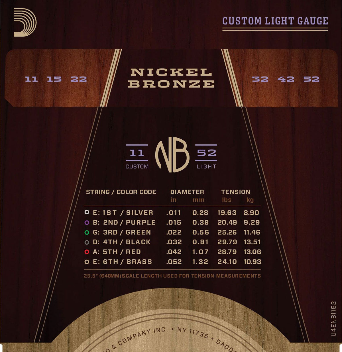 NICKEL BRONZE CUSTOM LIGHT 11-52