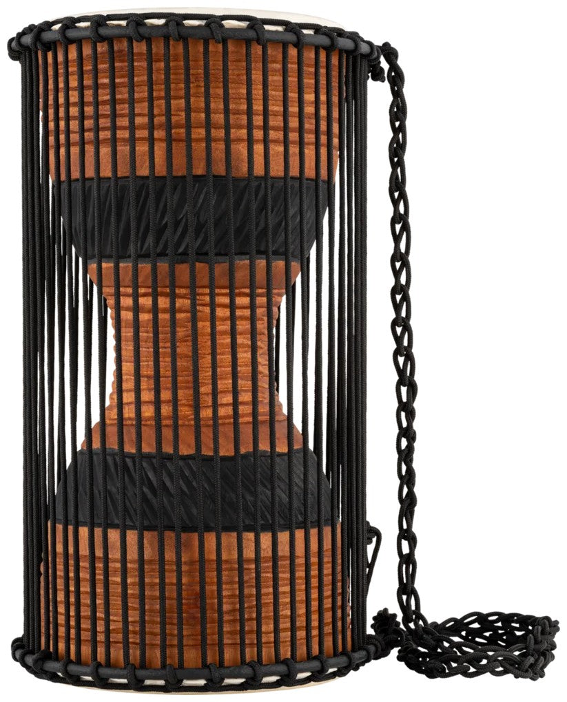 AFRICAN WOOD TALKING DRUMS 8 X 16