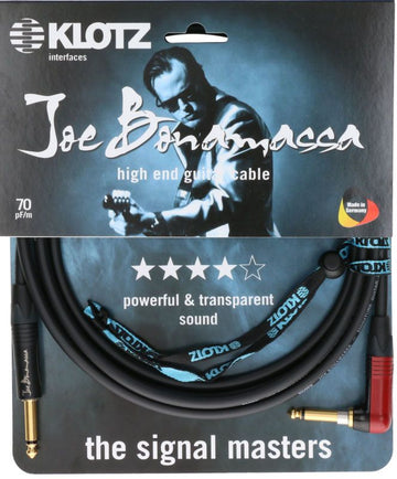 Joe Bonamassa Gitarre 3M Mono-Klinke - Silent Plug Gewinkelt,