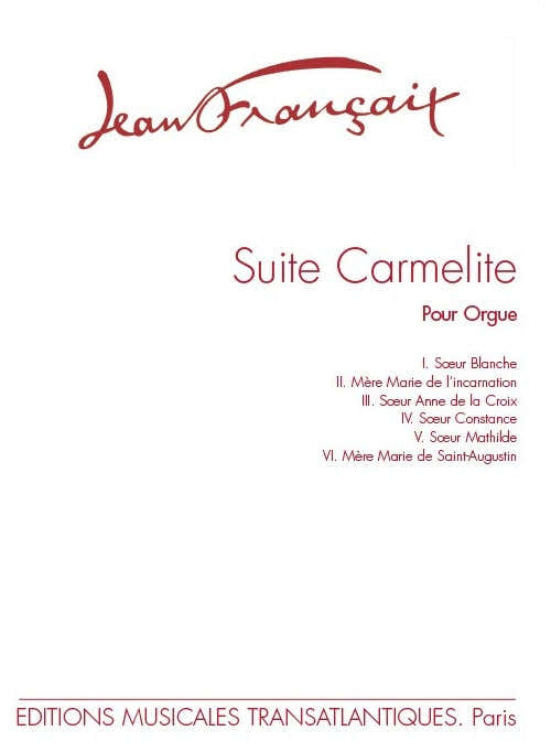 Karmeliter-Suite (6 Stücke)
