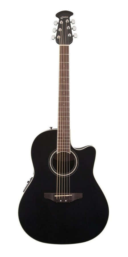 E-Akustikgitarre Celebrity Traditional Mid Cutaway Black