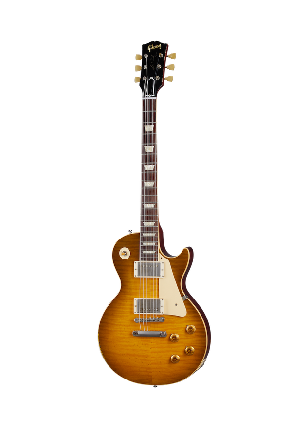 Les Paul Standard 1959 Neuauflage stark gealtert Golden Poppy Burst CSHR