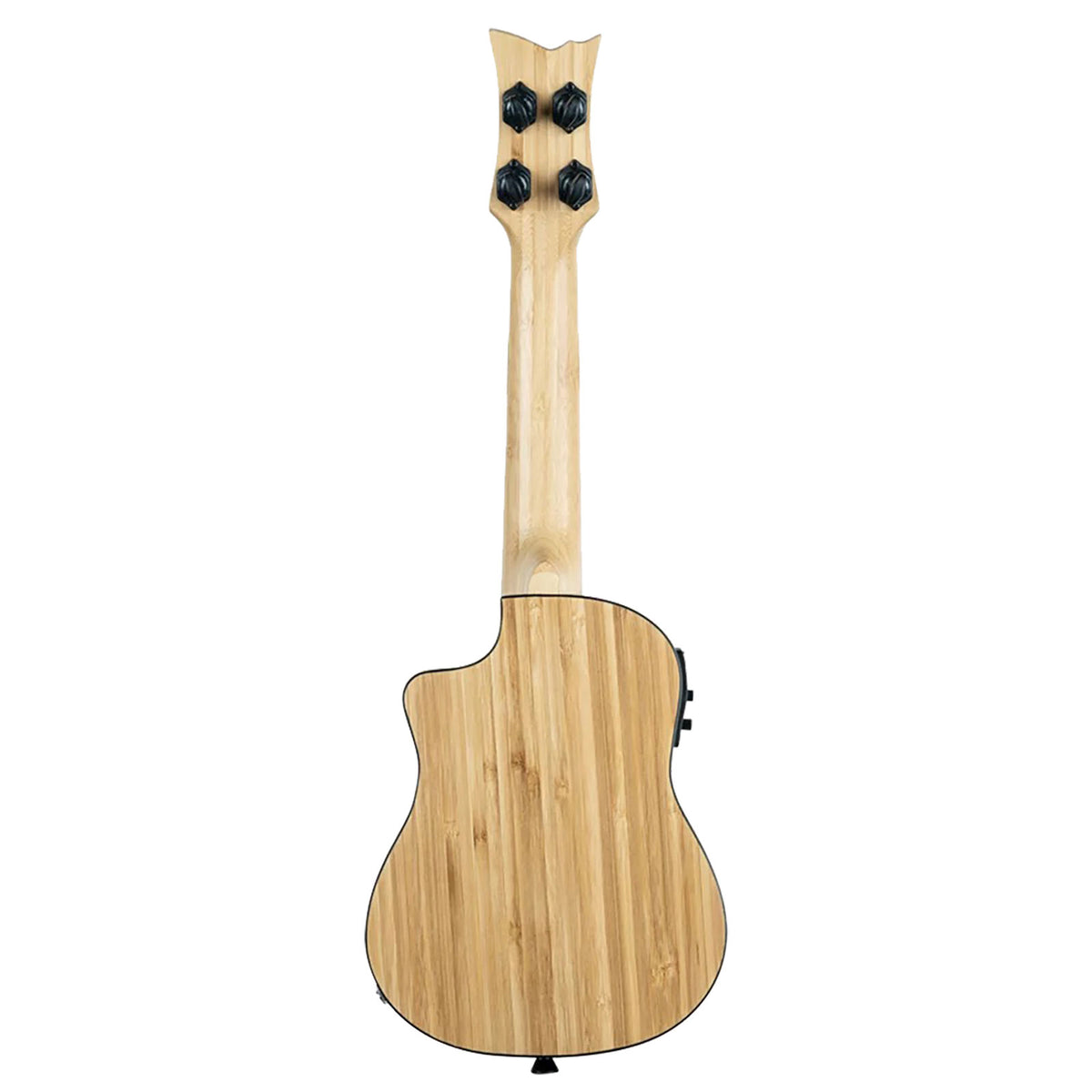 Sopran-Ukulele aus massivem Bambus EQ