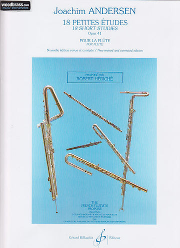Andersen Joachim - 18 Petites Etudes Op.41 - Flute