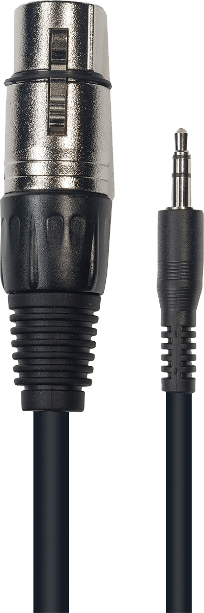 Yellow Cable Stereo-Klinkenkabel 3,5 mm XLR Weiblich. 3 M