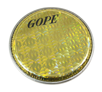 HHOL10-Y - 10" DOUBLE HOLOGRAPHIC HEAD - YELLOW