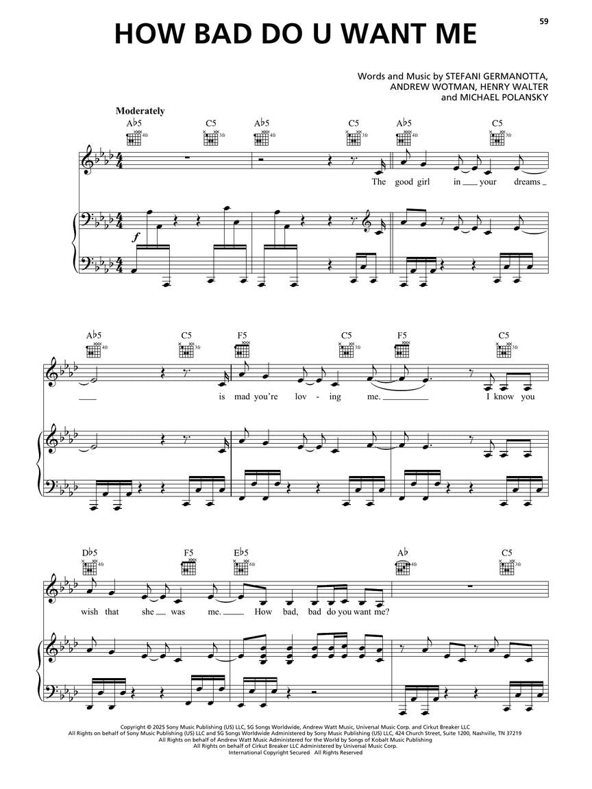 LADY GAGA - MAYHEM - PVG